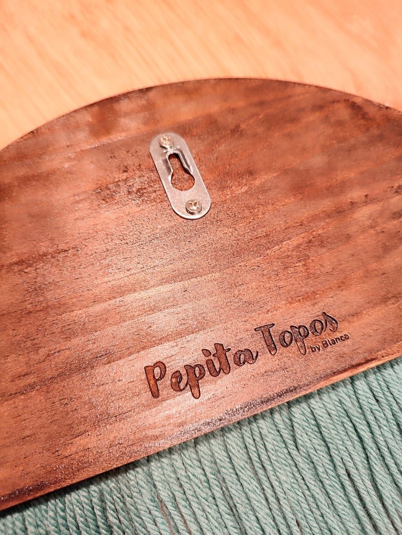 Dúo Medias Lunas Turquesa y Blanco Jaspeado - Pepita Topos