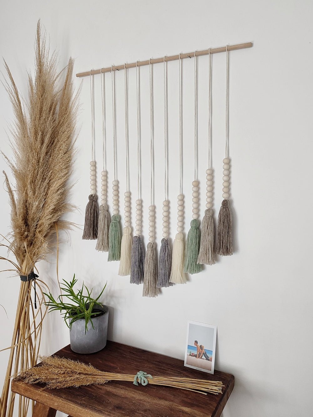 Borlas Arcoiris Pastel Decoración Boho - Pepita Topos