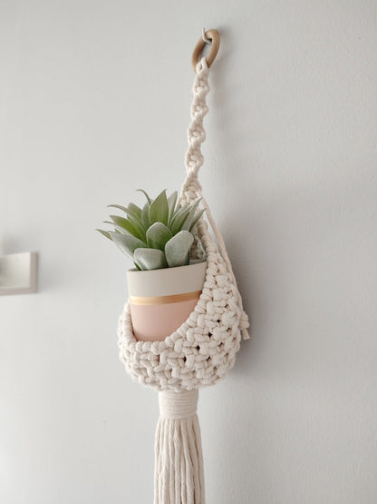 Nidos Macramé - Plantas mini - Pepita Topos